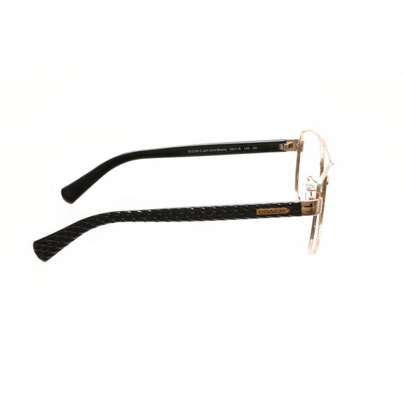 Coach HC7054(L129) 922395(Light Gold/Black) 56-16-135 Sunglass FRAMES ONLY -GOOD